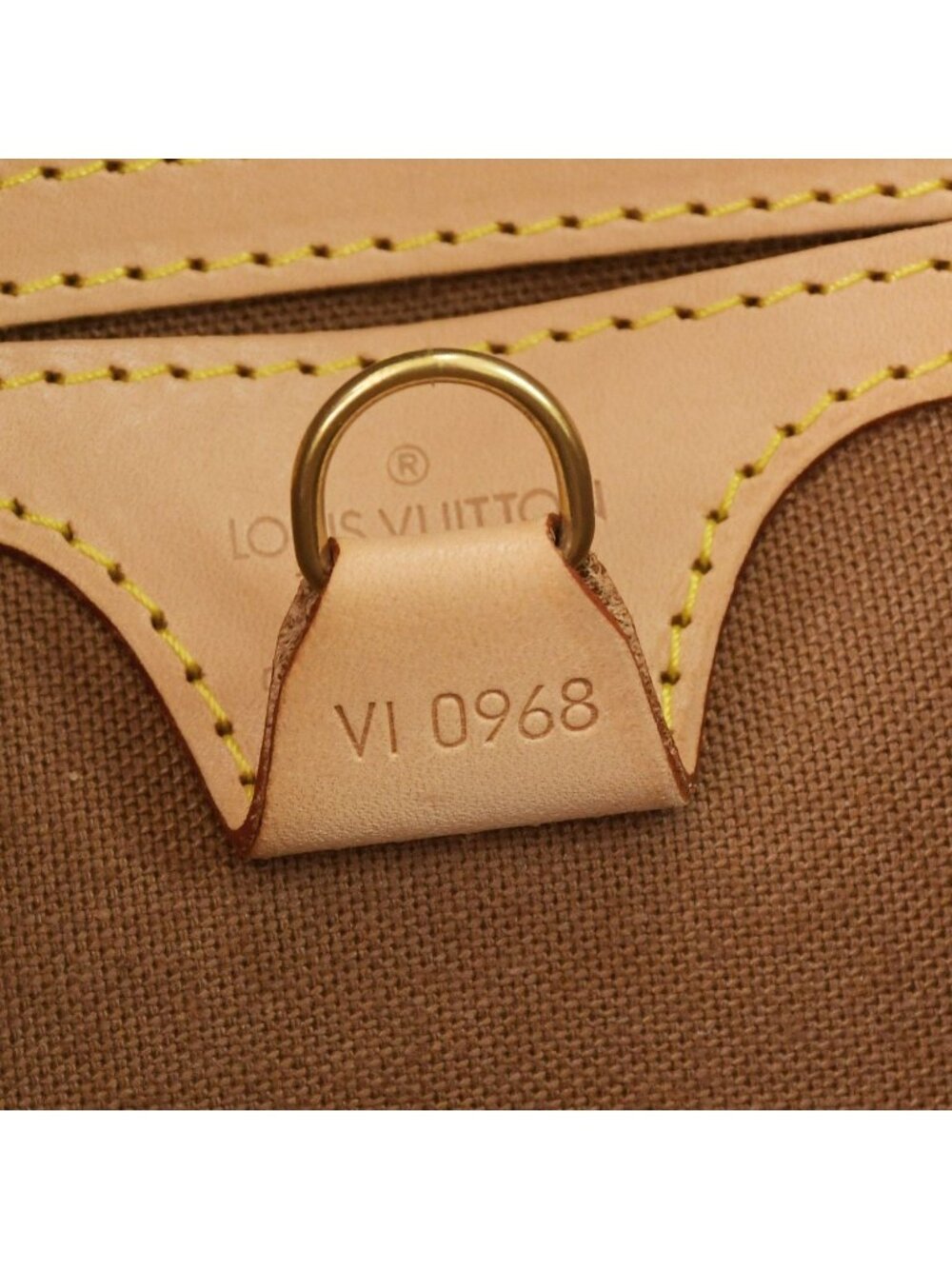 Louis Vuitton VI Monogram Canvas Tote Bag - Picture 12 of 16
